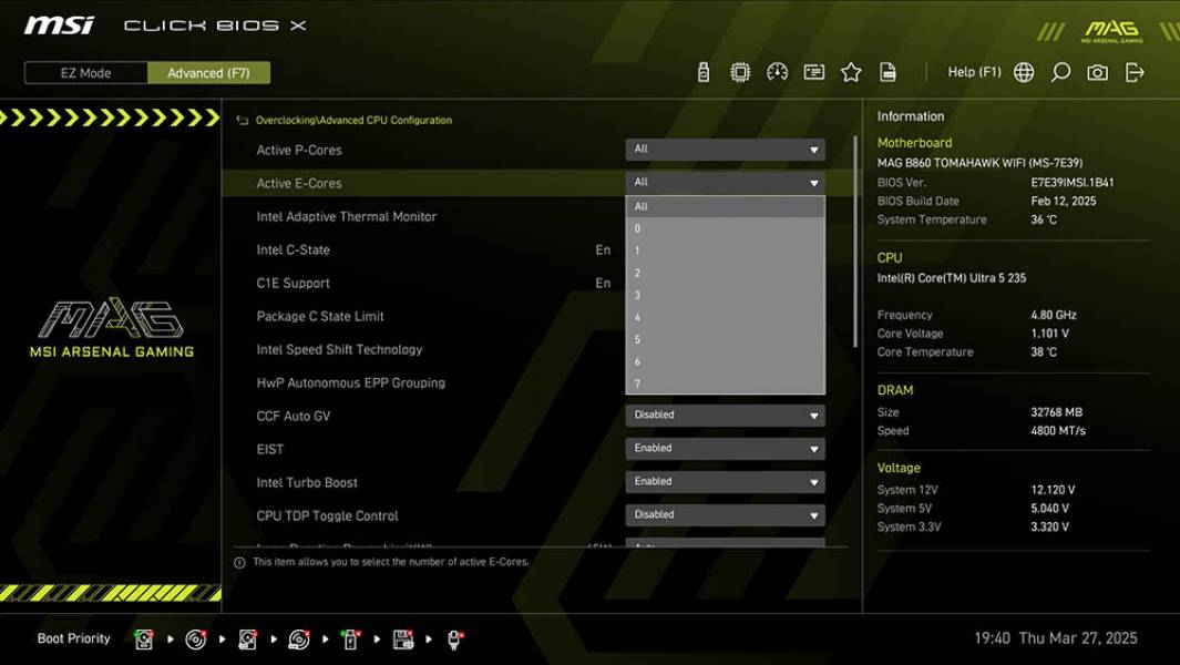 MSI MAG B860 TOMAHAWK WIFI-5